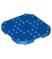 Blue Plate, Modified 8 x 8 with Rounded Corners and 4 Feet