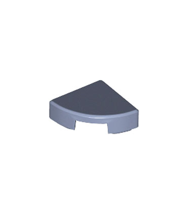 Sand Blue Tile, Round 1 x 1 Quarter