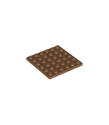 Medium Nougat Plate 6 x 6