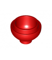 Red Brick, Round 2 x 2 Dome Bottom