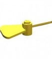 Yellow Propeller 2 Blade Twisted
