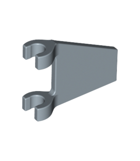 Sand Blue Flag 2 x 2 Trapezoid