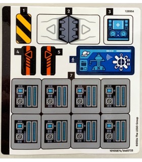 Sticker Sheet for Set 60433