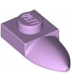 Lavender Plate, Modified 1 x 1 with Tooth Horizontal
