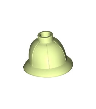 Yellowish Green Minifigure, Headgear Pith Helmet