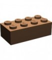 Reddish Brown Brick 2 x 4