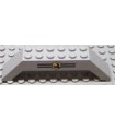 Light Gray Slope 45 10 x 2 x 2 Double with Wrench Pattern