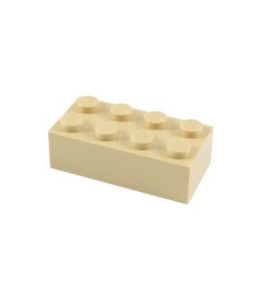 Tan Brick 2 x 4
