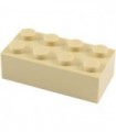 Tan Brick 2 x 4