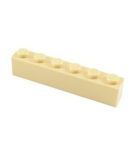 Tan Brick 1 x 6