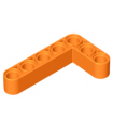 Orange Technic, Liftarm, Modified Bent Thick L-Shape 3 x 5
