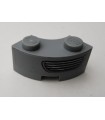 Light Bluish G. Brick, Round Corner 2 x 2 Stud Notch and Reinforced Underside with Headlight Pattern Model Right Side (Sticker)
