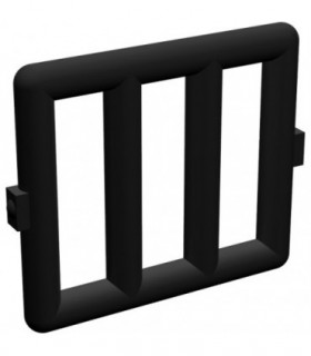 Black Bar 1 x 4 x 3 Window