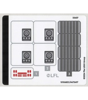 Sticker Sheet for Set 75387
