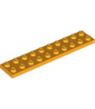 Bright Light Orange Plate 2 x 10