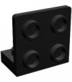 Black Bracket 1 x 2 - 2 x 2 Inverted