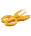 Pearl Gold Minifigure, Utensil Scissors