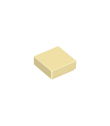 Tan Tile 1 x 1
