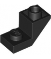 Black Slope, Inverted 45 2 x 1 with 2/3 Cutout