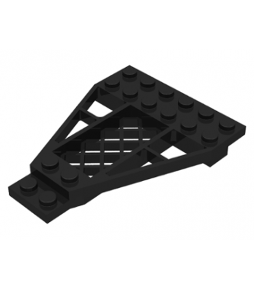 Black Wedge, Plate 8 x 6 x 2/3 with Grille