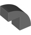 Dark Bluish Gray Slope, Curved 2 x 1 x 1 2/3