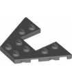 Dark Bluish Gray Wedge, Plate 4 x 6