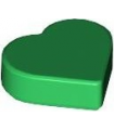 Green Tile, Round 1 x 1 Heart