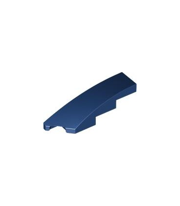 Dark Blue Wedge 4 x 1 Left