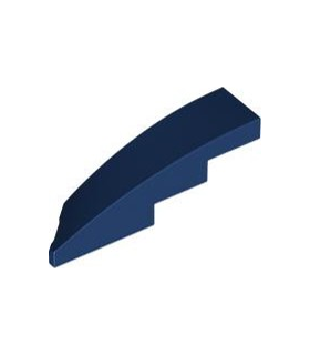 Dark Blue Wedge 4 x 1 Right