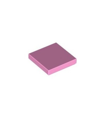 Bright Pink Tile 2 x 2