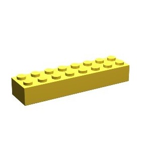 Yellow Brick 2 x 8