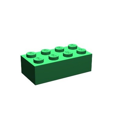 Green Brick 2 x 4