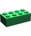Green Brick 2 x 4