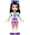 Friends Emma - Medium Lavender Layered Skirt, Light Aqua Top, Sunglasses