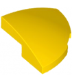 Yellow Slope, Curved 2 x 2 x 2/3 Corner Round