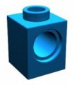 Blue Technic, Brick 1 x 1 with Hole