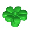 Bright Green Plant Flower with Bar and Small Pin Hole