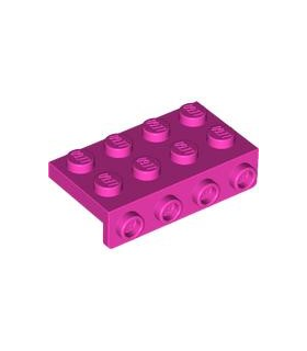 Dark Pink Bracket 2 x 4 - 1 x 4