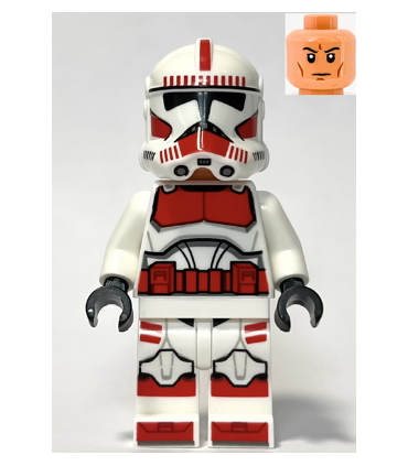 Clone Shock Trooper, Coruscant Guard (Phase 2) - Nougat Head