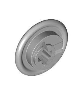 Light Bluish Gray Technic Crank Disk