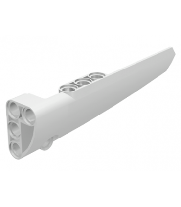 White Technic, Panel Fairing  6 Long Smooth, Side B