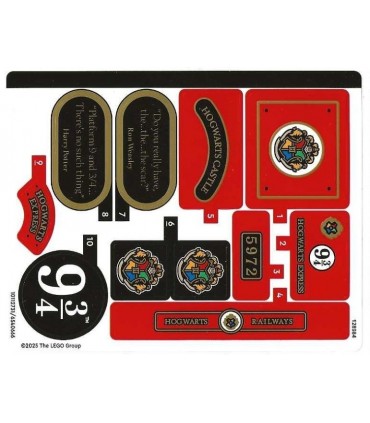 Sticker Sheet for Set 76450, Sheet 1
