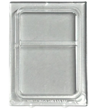 Trans-Clear Glass for Train Door with Lip on All Sides