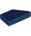 Dark Blue Tile, Modified 1 x 2 Wedge Left