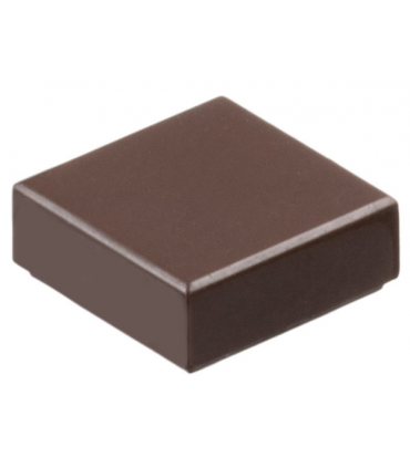 Dark Brown Tile 1 x 1