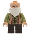 Professor Filius Flitwick - Olive Green Suit, Dark Brown Short Legs