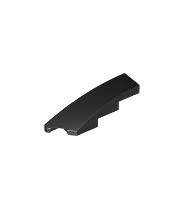 Black Wedge 4 x 1 Left