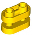 Yellow Brick, Round 1 x 2 with Hollow Studs and Open Center with Bars