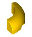 Yellow Brick, Round Corner 3 x 3 without Studs