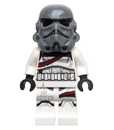 Night Trooper - Dark Bluish Gray Helmet
